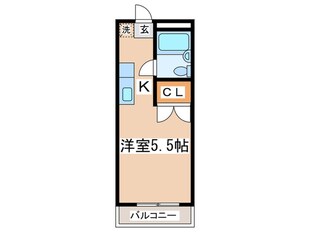 メゾンドールの物件間取画像